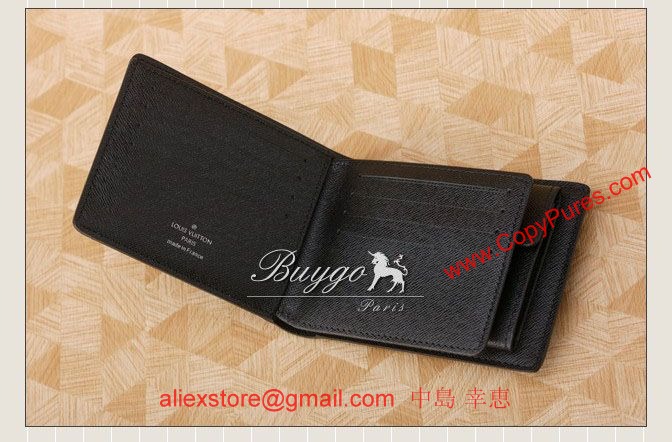 LOUIS VUITTON ルイヴィトン N63074 ダミエグラフィット ポルトフォイユ・フロリン メンズ用2つ折財布